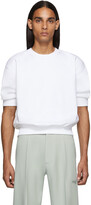 Thumbnail for your product : Random Identities White Side Zipped Sweatshirt