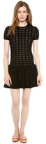 Thumbnail for your product : RED Valentino Short Sleeve Knit Dress