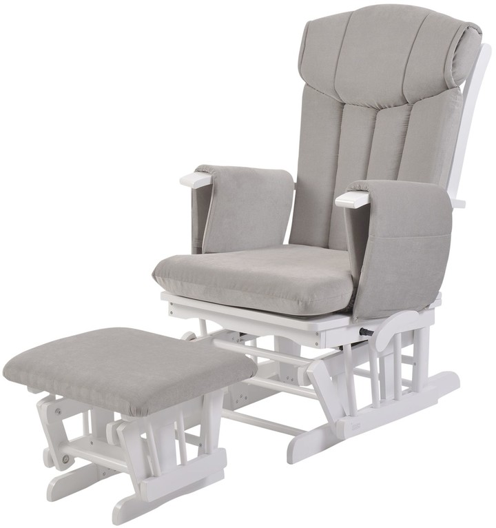 Kub Chatsworth Glider Nursing Chair and Foot Stool ShopStyle Nursery