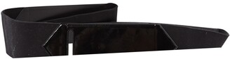 Gucci black Patent leather Belts