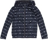 Thumbnail for your product : Emporio Armani Kids Reversible printed jacket