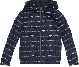Emporio Armani Kids Reversible printed jacket