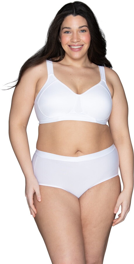 Vanity Fair Lingerie Women’s Full-Figure Wireless Sport Bra, Medium Impact, Style 71500