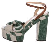 Thumbnail for your product : Castaner Woven Platform Sandals