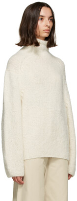 Julia Jentzsch Beige Oversized Yuna Alpaca Sweater