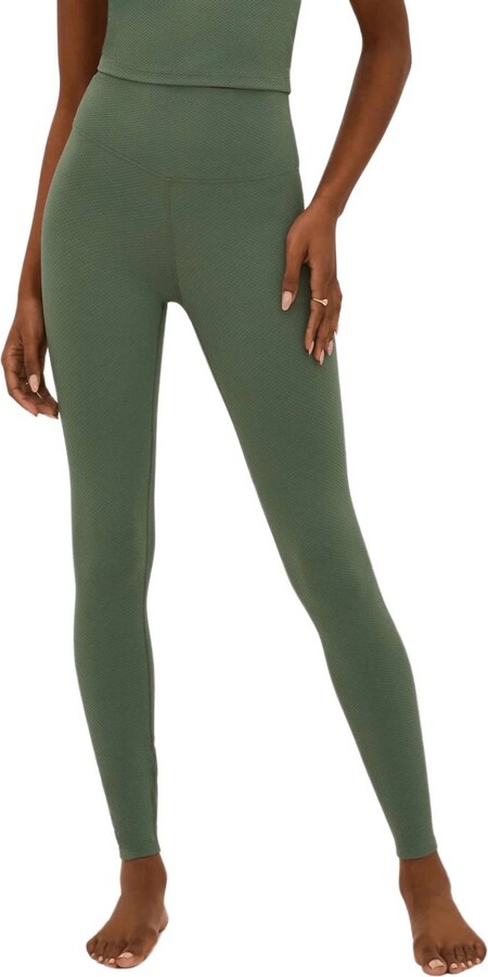 Piper High Waist Leggings In Queen Palm