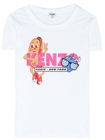 Kenzo T-shirt En Coton Imprimé 
