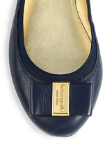 Thumbnail for your product : Kate Spade Tock Leather Ballet Flats
