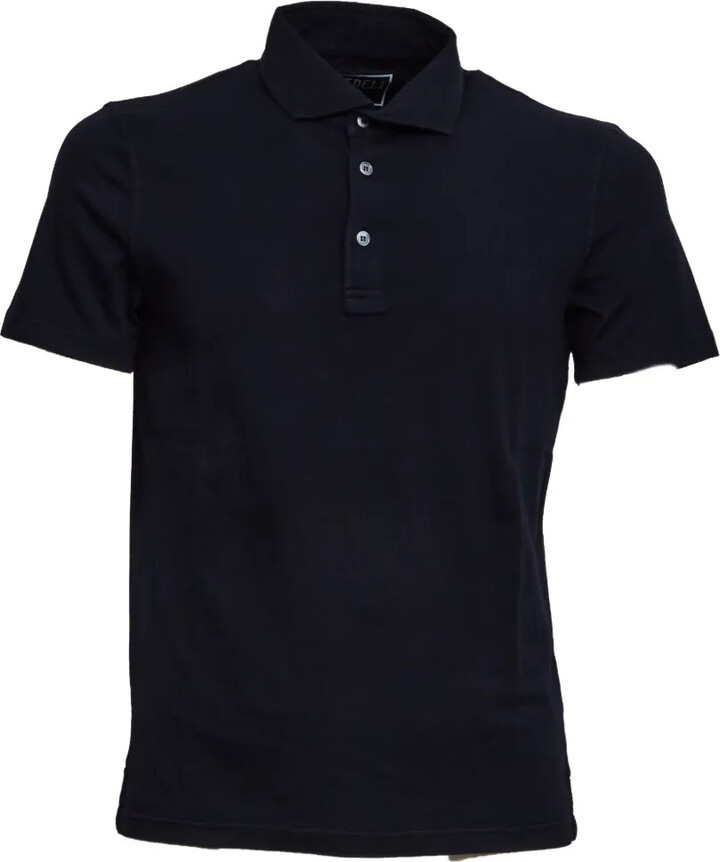 Fedeli Mother-Of-Pearl Button Polo Shirt