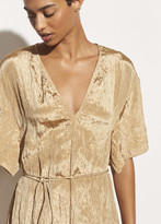 Thumbnail for your product : Vince Textured V-Neck Dress