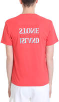 Thumbnail for your product : Stone Island Logo Red Cotton T-shirt
