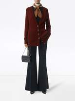 Thumbnail for your product : Burberry Logo Button Cashmere Cardigan