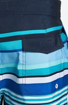 Thumbnail for your product : Original Penguin Stripe Swim Shorts