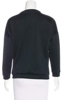 Blumarine Embellished Long Sleeve Sweatshirt