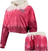 Thumbnail for your product : Foco Women's Red St. Louis Cardinals Dip-Dye Hoodie T-shirt and Pants Sleep Set