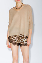 Thumbnail for your product : Line V-Neck Seamed Sweater