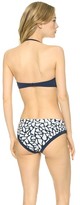 Thumbnail for your product : Zero Maria Cornejo Pebble Print Sim Bikini Top