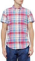 Thumbnail for your product : J.Crew Check Cotton Oxford Shirt