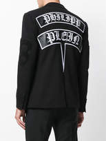 Thumbnail for your product : Philipp Plein patch sleeve blazer