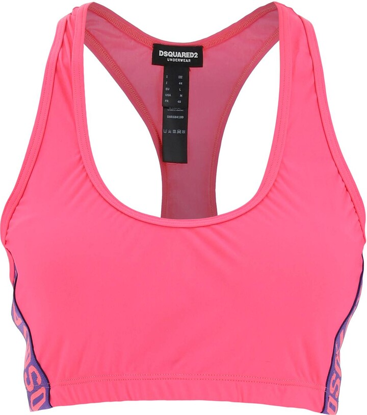 DSQUARED2 Logo Spors Bra ShopStyle