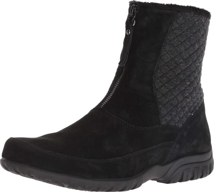 wide calf leather boots canada