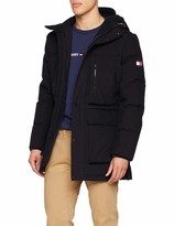 heavy canvas down puffer