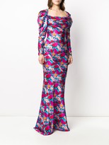 Thumbnail for your product : Giuseppe di Morabito Floral Print Gown