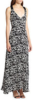 Thumbnail for your product : A.L.C. Silk Abstract-Print Maxi Dress
