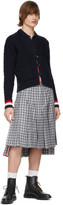 Thumbnail for your product : Thom Browne Navy Raglan Sleeve Polo