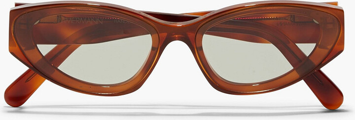 Zimmermann Cosmo oval frame acetate sunglasses ShopStyle