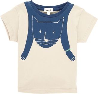 Oeuf Cat Graphic T-shirt