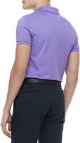 Thumbnail for your product : Ralph Lauren Black Label RL Short-Sleeve Mesh Polo, Light Purple