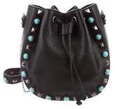 Thumbnail for your product : Valentino Rolling Rockstud Drawstring Bag