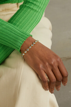 Irene Neuwirth Classic 18-karat Gold Aquamarine Bracelet - Blue