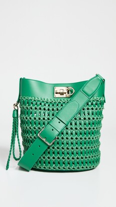 【SALVATORE FERRAGAMO】 THE STUDIO BUCKET BAG ferragamo-salvatore-the-studio