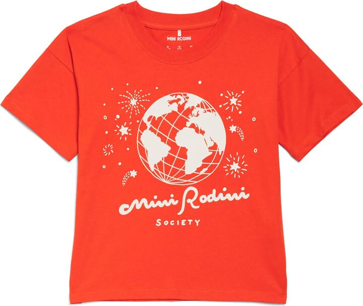Mini Rodini Organic Cotton Society T-Shirt
