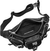 Thumbnail for your product : Alexander Wang Black Leather Surplus Fanny Pack