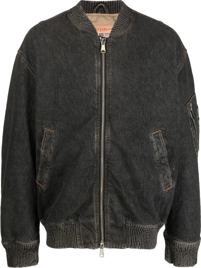 Diesel D-Weltik denim bomber jacket