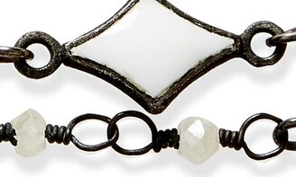 Armenta Old World Enamel Chain Necklace