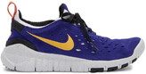 Thumbnail for your product : Nike Blue & White Free Run Trail Sneakers