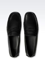 Thumbnail for your product : Armani Collezioni Leather Loafer