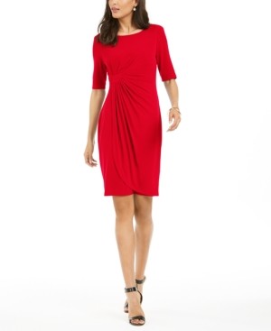 red wrap dress canada