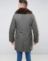 Thumbnail for your product : Nudie Jeans Connor Parka with Faux Fur Collar