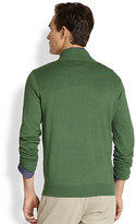 Thumbnail for your product : Saks Fifth Avenue Silk/Cashmere/Cotton Quarter-Zip Sweater