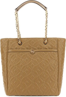 MICHAEL Michael Kors 'blaire Extra-small' Shoulder Bag in Natural