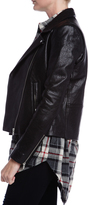Thumbnail for your product : Veda Lazer Moto Leather Jacket
