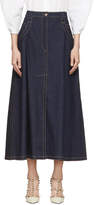 Nina Ricci Blue Denim Skirt 