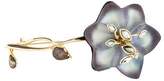 Thumbnail for your product : Alexis Bittar Crystal, Pyrite & Lucite Flower Brooch