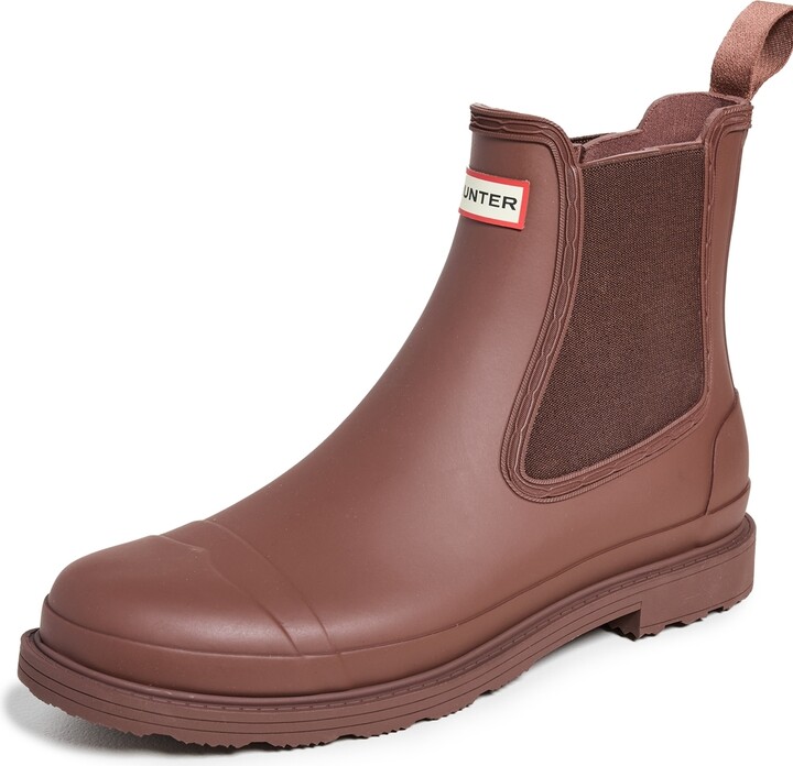 Hunter Commando Chelsea Boots
