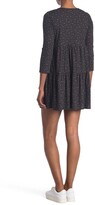 Thumbnail for your product : Kenedik Ditsy Floral Tiered Rib Knit Dress